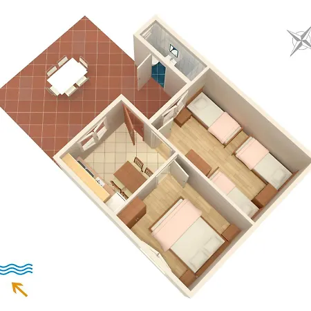 Lavdara 433b Apartmán *